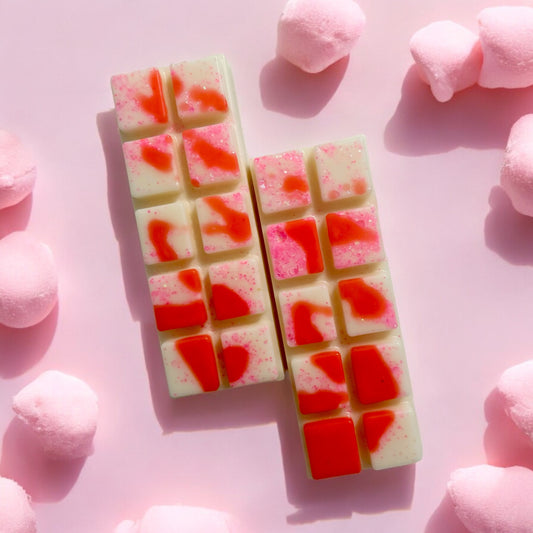 Marshmallow & White Peach Wax Melt Bar